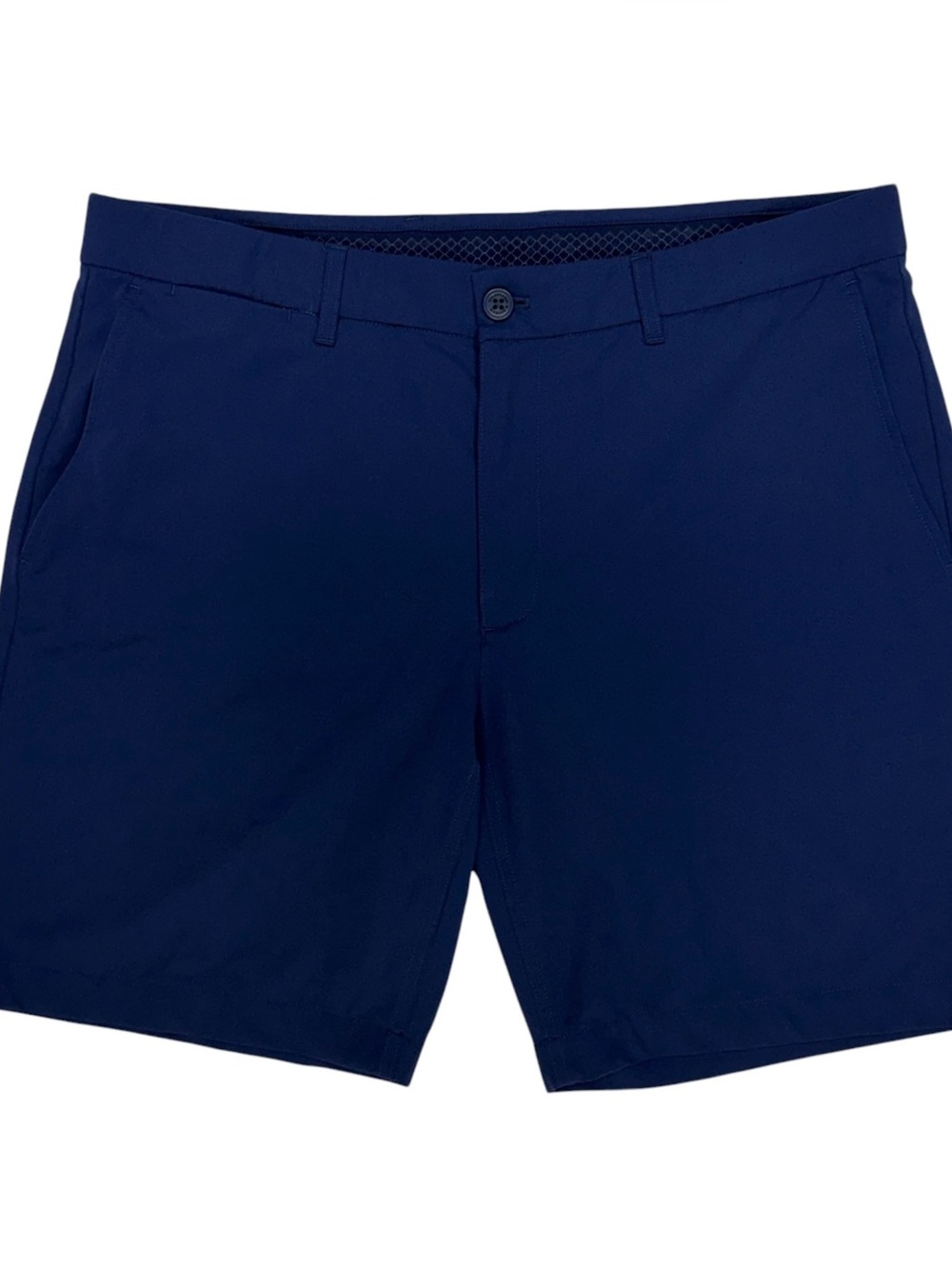 Holderness Bourne Harwood Shorts Men 36 Blue 9 Performance Golf Tailored Stretch